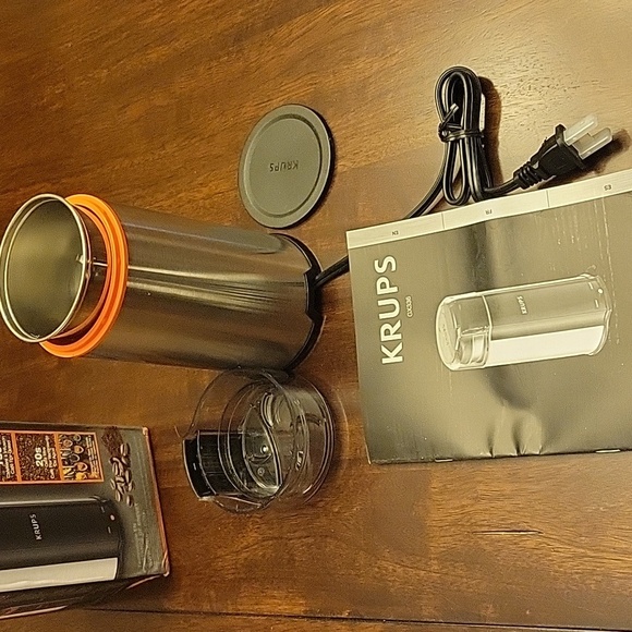 Krups Black and Silver Coffee Grinder NEW - Picture 11 of 11